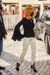 Mylene Farmer - Jury Dinner Ahead of the 74th Annual Cannes Film Festival at the Hotel Martinez in Cannes