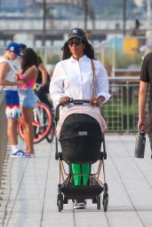 Naomi Campbell - Out With Her Daughter in NYC 07/16/2021