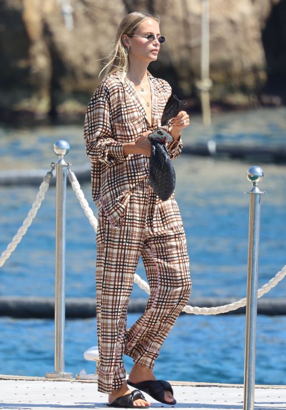 Natasha Poly at the Eden Roc Hotel in Antibes 07/11/2021