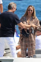 Natasha Poly at the Eden Roc Hotel in Antibes 07/11/2021