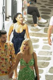 Nicole Scherzinger and Thom Evans - Night Out in Mykonos Island 07/03/2021