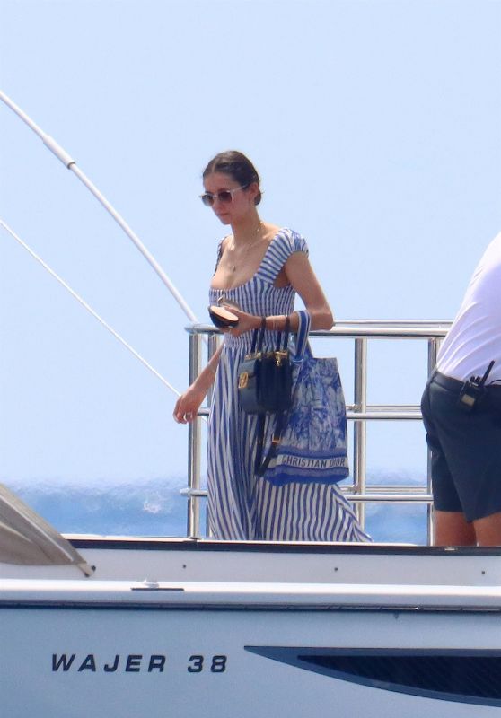 Nina Dobrev and Julianne Hough on a Yacht in Cannes 07/17/2021