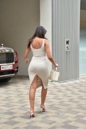 Nora Fatehi - Arriving at an Office Complex in Mumbai 07/09/2021