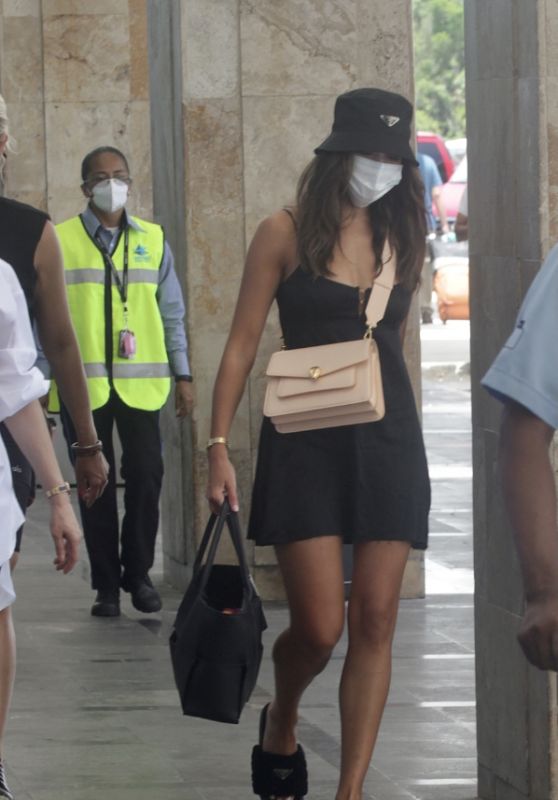 Olivia Culpo Arriving at Cancun Airport 07/16/2021