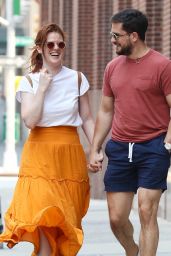 Rose Leslie and Kit Harington - Out in NYC 07/06/2021