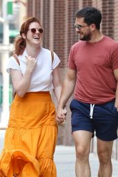 Rose Leslie and Kit Harington - Out in NYC 07/06/2021