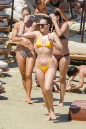 Rumer Willis in a Bikini - Beach in Mykonos 07/13/2021