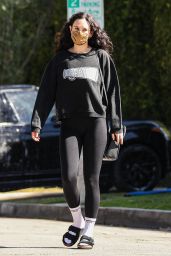 Rumer Willis Wears All-black Workout Gear - West Hollywood 07/29/2021