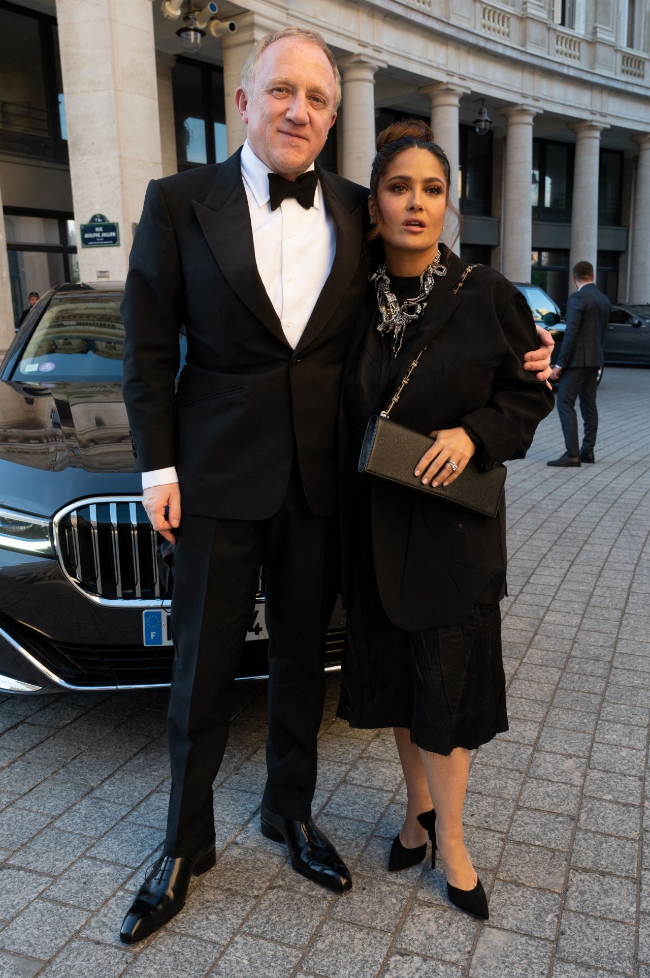 Salma Hayek and François-Henri Pinault - Arrives for the Dinner of the ...