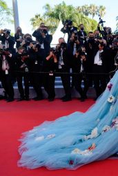Sharon Stone - "A Felesegam Tortenete/The Story Of My Wife" Red Carpet at Cannes Film Festival