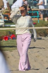 Sofia Richie on the Beach in Malibu 07/04/2021