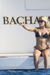 Sylvie Meis on a Yacht in Saint-Tropez 07/20/2021
