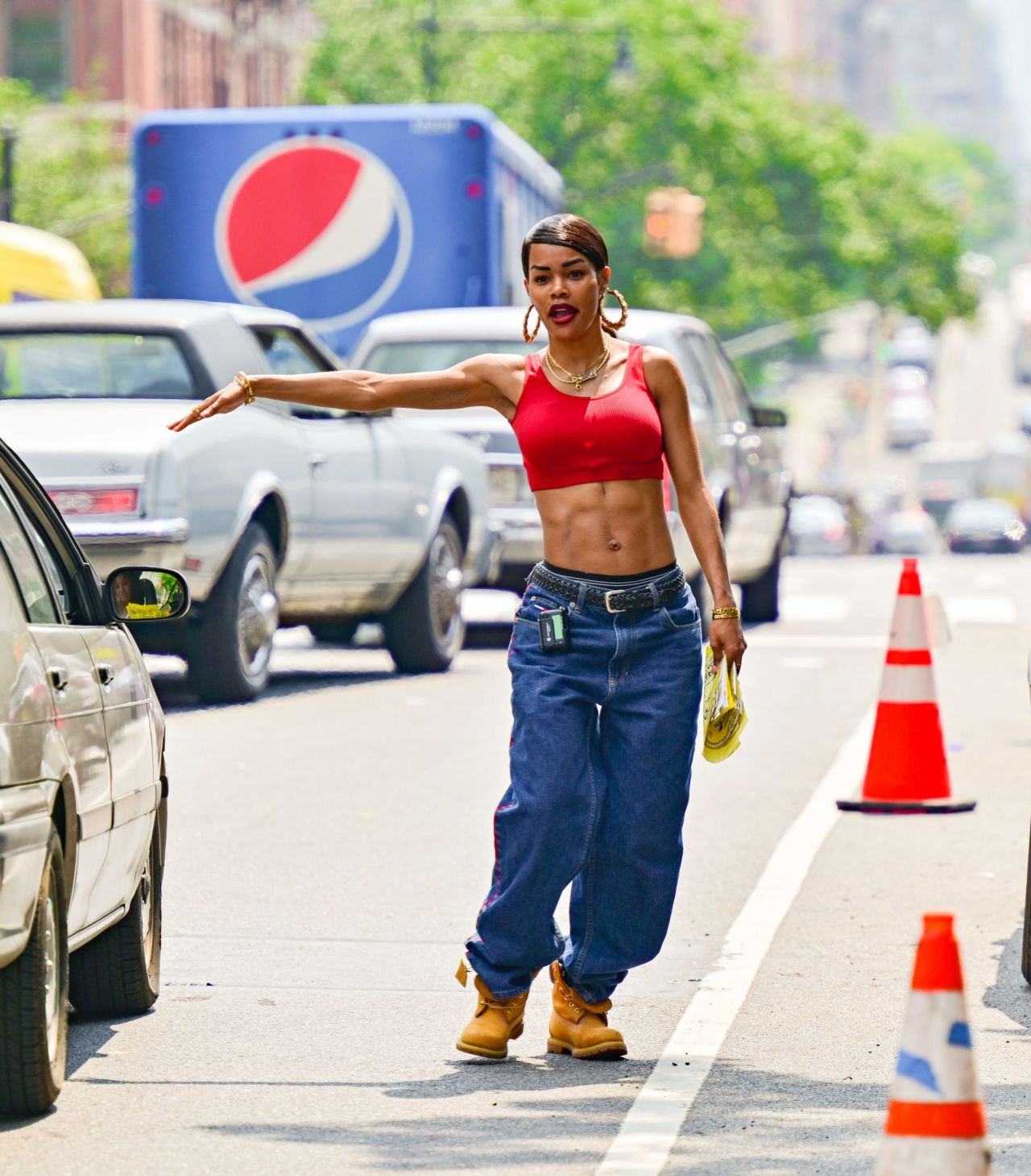 Teyana Taylor - "A Thousand and One" Set in Harlem NYC 07/27/2021