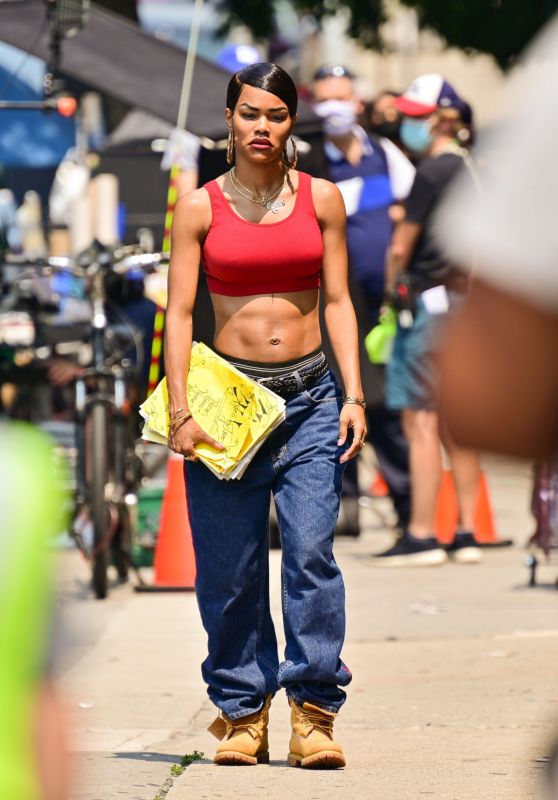 Teyana Taylor - "A Thousand and One" Set in Harlem NYC 07/27/2021