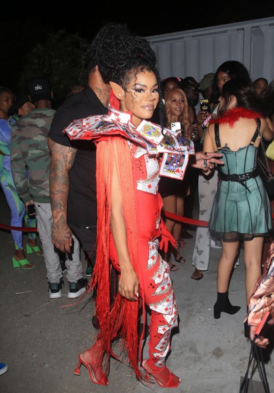 Teyana Taylor - Pretty Little Thing Madhouse Event at Wisdome in LA 07/03/2021