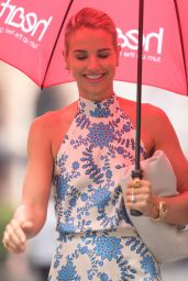 Vogue Williams in a Summer Dress - London 07/04/2021