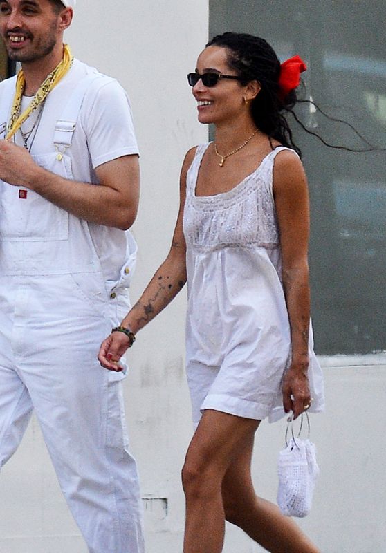 Zoe Kravitz - Out in New York 07/27/2021
