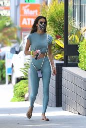 Alessandra Ambrosio in Workout Gear - Los Angeles 08/16/2021
