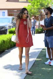 Alessandra Ambrosio Sports a Retro-Inspired Look - Brentwood 08/25/2021