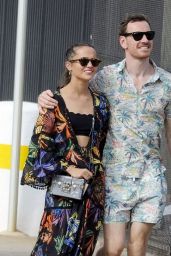 Alicia Vikander and Michael Fassbender - Out in Ibiza 08/23/2021