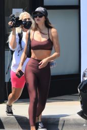 Amelia Hamlin in Gym Ready Outfit - Los Angeles 08/13/2021