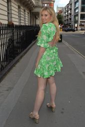 Amy Hart in Mini Dress - London 08/10/2021