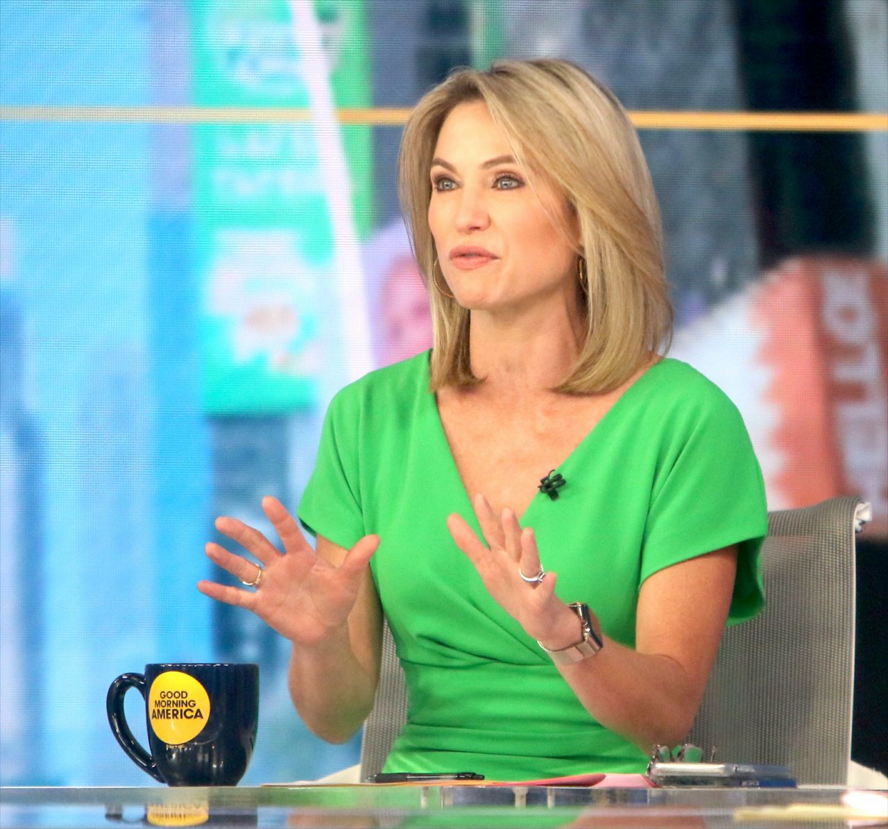 Amy Robach - GMA TV Show in New York 08/18/2021 • CelebMafia