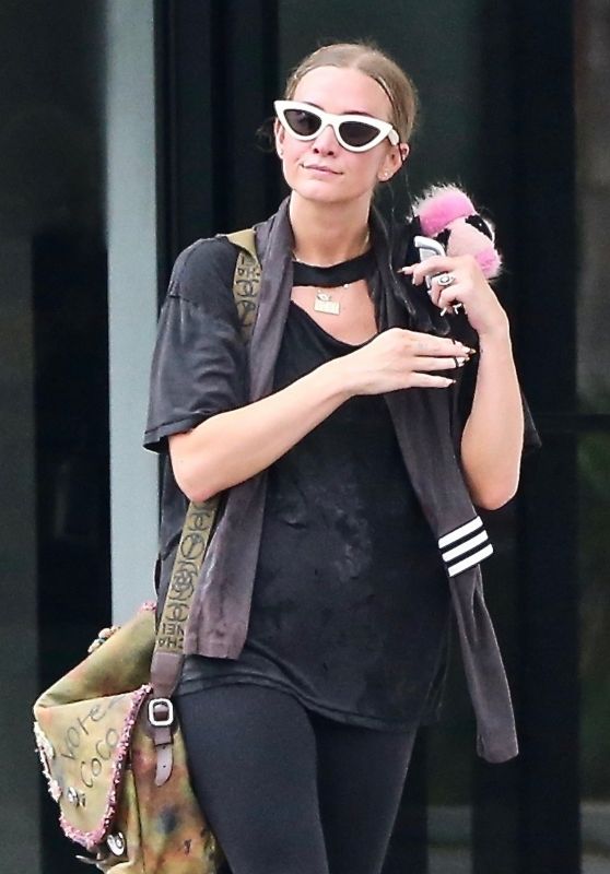 Ashlee Simpson at the Gym in Studio City 08/21/2021