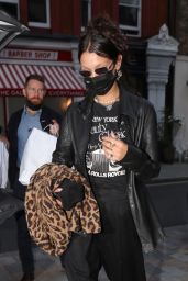 Bella Hadid at the Chiltern Firehouse in London 08/18/2021