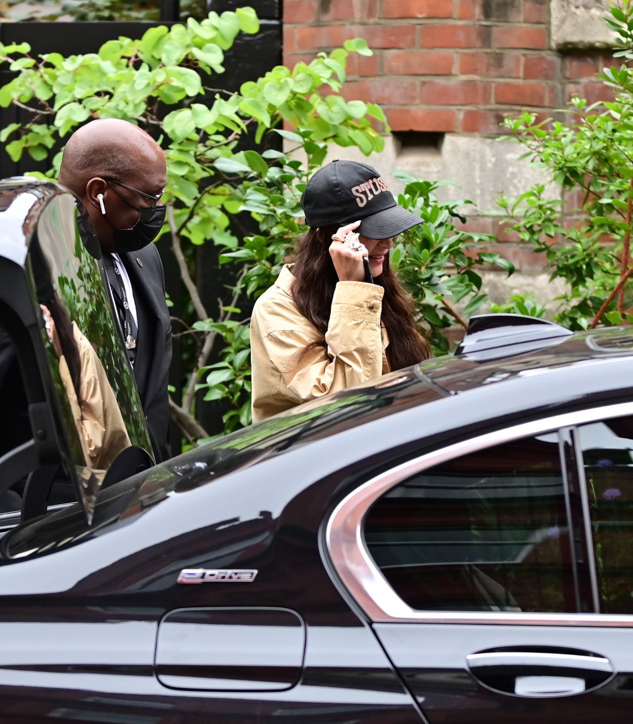 Bella Hadid - Checking Out of the Chiltern Firehouse in London 08/21