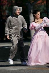 Camila Cabello - Perform Cinderella themed Crosswalk Concert for James Corden the Late Show in West Hollywood 08/27/2021