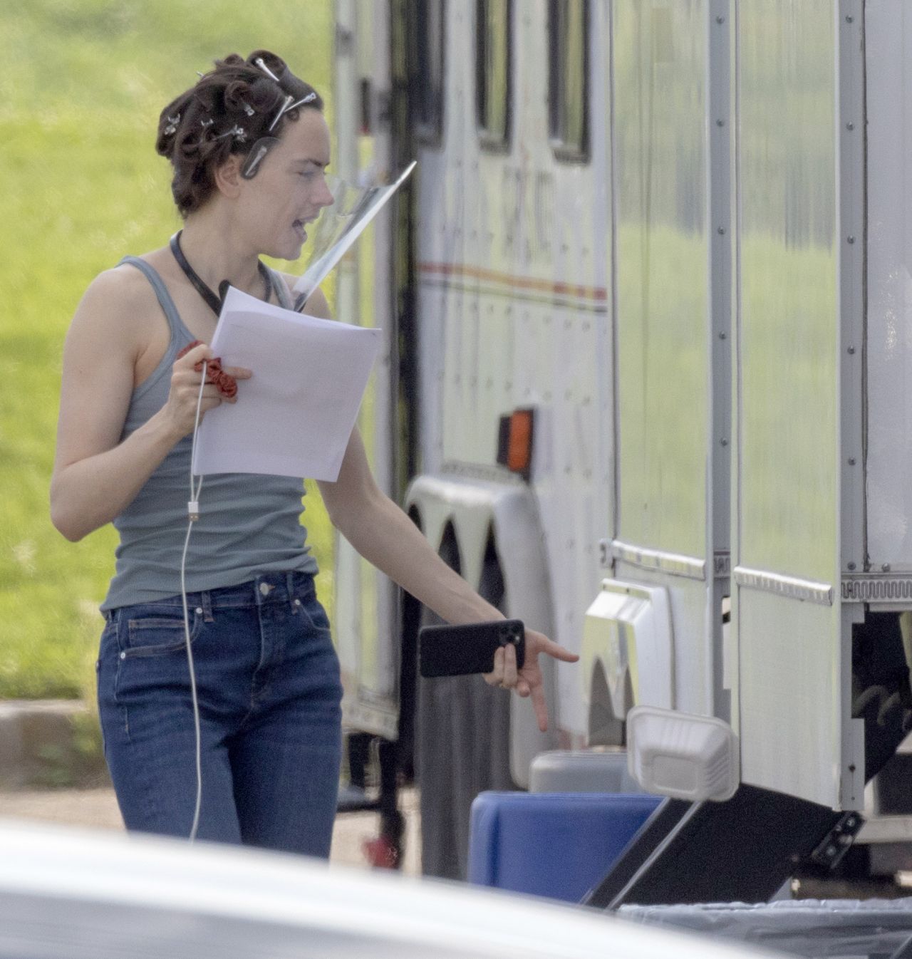 Daisy Ridley - "The Marsh King’s Daughter" Set in Toronto 07/30/2...