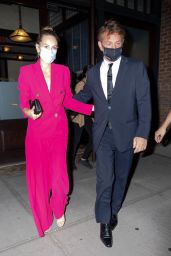 Dylan Penn and Sean Penn - Tribeca in NYC 08/17/2021