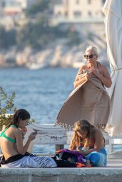 Georgia Toffolo in a Bikini in Dubrovnik 08/16/2021