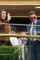 Hayley Atwell and Tom Cruise - "Mission Impossible 7" Set in Birmingham 08/24/2021