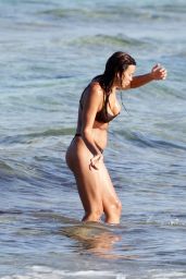 Irina Shayk in a Bikini - Beach in Ibiza 08/06/2021