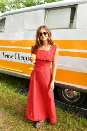 Jenna Coleman at Veuve Clicquot Champagne Garden- Wilderness Festival 2021 in Oxford