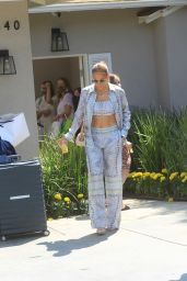 Jennifer Lopez – Leaves Jennifer Klien’s Day of Indulgence in Brentwood 08/15/2021