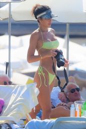 Jessica Aidi in a Bikini - Saint-Tropez 07/25/2021