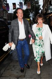 Joan Collins at the Ivy Chelsea Gardens 08/07/2021