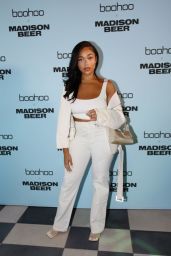 Jordyn Woods – boohoo x Madison Beer Launch Event in LA 08/02/2021