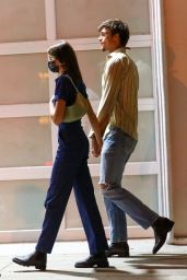 Kaia Gerber and Jacob Elordi - Night Out in Los Angeles 08/04/2021