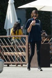 Kaia Gerber at the Coffee Commissary in LA 08/09/2021