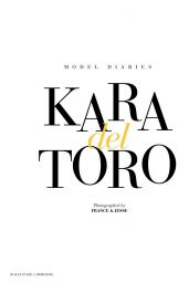 Kara Del Toro - Modeliste Magazine August 2021 Issue
