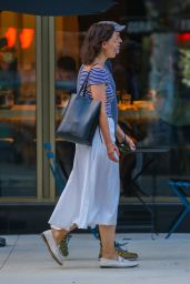 Katie Holmes Cute Street Style - New York 08/11/2021