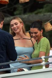 Kendall Jenner and Karlie Kloss - Party in the Hamptons 08/18/2021