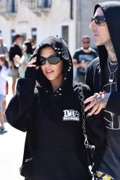 Kourtney Kardashian and Travis Barker - Dolce & Gabbana Event in Venice 08/29/2021