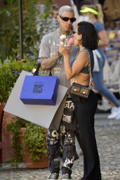 Kourtney Kardashian and Travis Barker - Portofino 08/27/2021