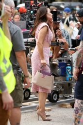 Kristin Davis - "And Just Like That" Set at The Astor House in New York 08/09/2021