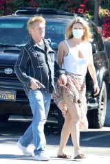 Leila George in Jeans Shorts Out in Malibu • CelebMafia